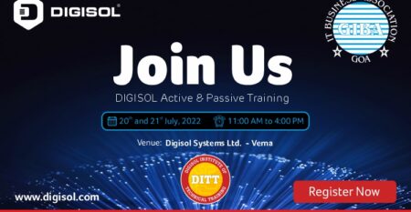 Digisol Active and Passive Products Online Free Training DITT Portal – 20th & 21st July 2022